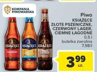 Carrefour Piwo książęce ciemne łagodne oferta