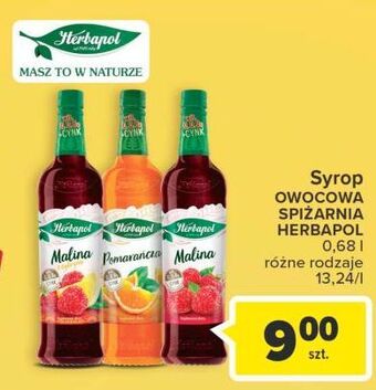 Carrefour Syrop pomarańczowy herbapol oferta