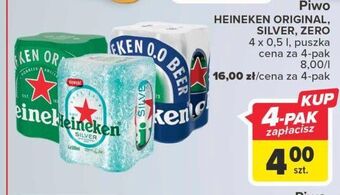 Carrefour Piwo heineken 0.0% oferta