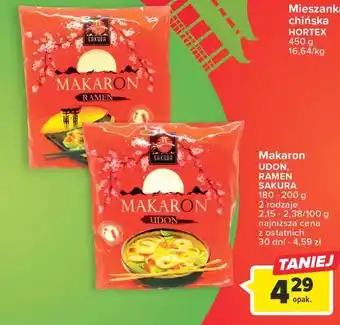 Carrefour Makaron udon świeży sakura oferta