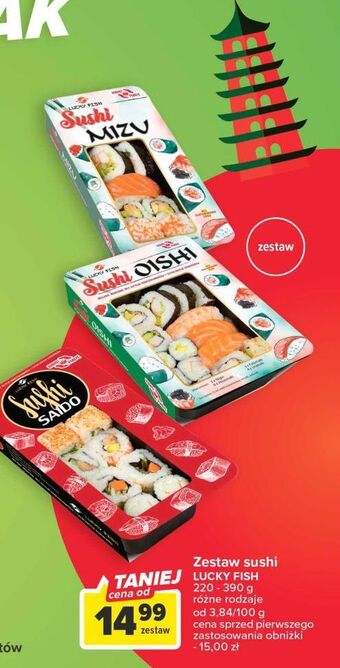 Carrefour Zestaw oishi lucky fish oferta