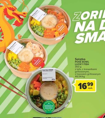 Carrefour Sałatka poke bowl alala lucky fish oferta