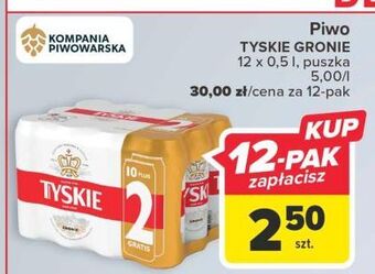 Carrefour Piwo tyskie gronie oferta
