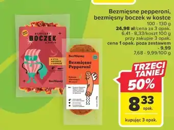 Carrefour Boczek w kostce stylu węgierskim z czosnkiem bezmięsny oferta