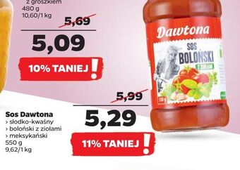 Netto Sos boloński z ziołami dawtona oferta