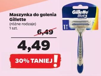 Netto Maszynka do golenia gillette blue 3 oferta