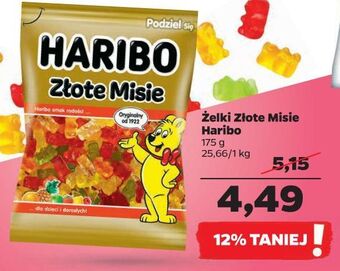 Netto Żelki haribo złote misie oferta