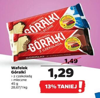 Wafelek czekoladowy góralki