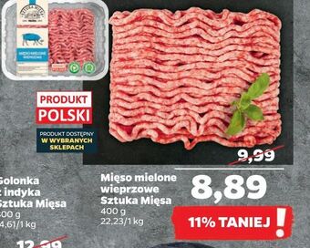 Netto Mięso mielone wieprzowe sztuka mięsa netto oferta