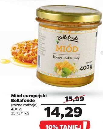 Netto Miód lipowy-nektarowy bellafonde oferta