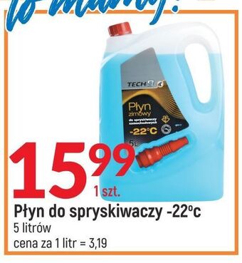 E.Leclerc Płyn do spryskiwaczy zimowy -22 c tech9 oferta