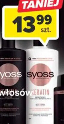 Carrefour Syoss szampon odżywka do włosów 440ml oferta