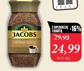Społem Jacobs cronat gold kawa rozpuszczalna 200 g oferta