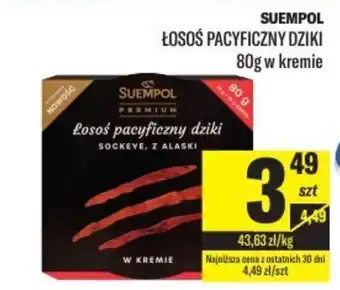 TomiMarkt Suempol Łosoś pacyficzny dziki 80g, w kremie oferta