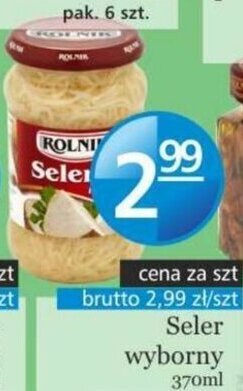 Specjał Rolnik seler wyborny 370ml oferta