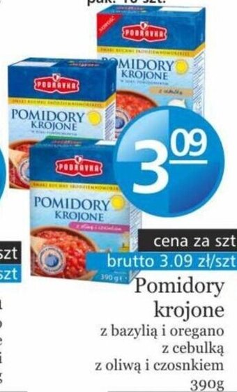 Podravka pomidory krojone 390g