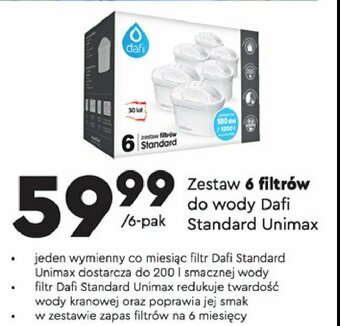 Biedronka Wkłady standard unimax 1 OPAK 6 SZT oferta