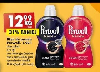 Biedronka Płyn do prania perwoll renew color oferta