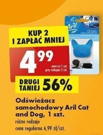 Biedronka Odświeżacz samochodowy dog ocean aril car oferta