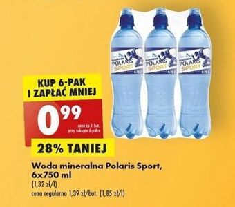 Biedronka Woda niegazowana polaris sport oferta