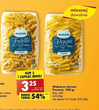 Biedronka Makaron penne pastani oferta