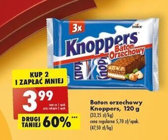 Biedronka Baton knoppers oferta