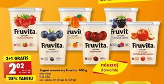Biedronka Jogurt truskawka fruvita oferta