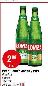 E.Leclerc Piwo łomża jasne (dawniej export) oferta