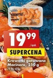 Biedronka Krewetki białe gotowane marinero oferta