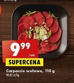 Biedronka Carpaccio wołowe oferta