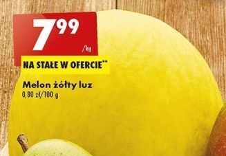 Biedronka Melon żółty oferta