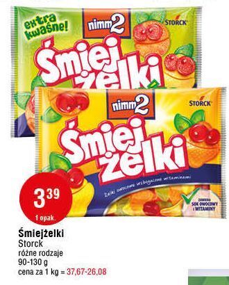 E.Leclerc Żelki kwaśne nimm2 śmiejżelki oferta