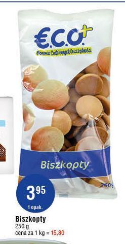 E.Leclerc Biszkopty eco+ oferta