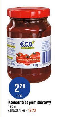 E.Leclerc Koncentrat pomidorowy 20 % eco+ oferta