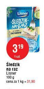E.Leclerc W sosie śmietankowym lisner śledzik na raz oferta