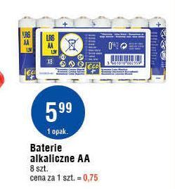 E.Leclerc Baterie alkaiczne aa eco+ oferta