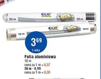 E.Leclerc Folia aluminiowa 30 m eco+ oferta