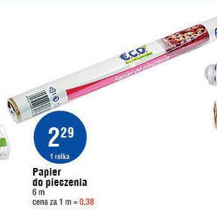 E.Leclerc Papier do pieczenia 6 m eco+ oferta