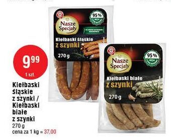 E.Leclerc Kiełbaski śląskie z szynki wiodąca marka nasze specjały oferta