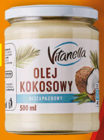 Biedronka Olej kokosowy vitanella oferta