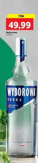 Lidl Wódka wyborowa vodka oferta