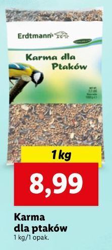 Lidl Karma dla ptaków erdtmann's oferta