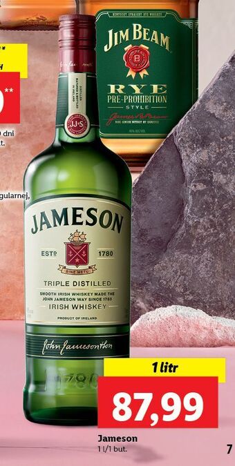 Lidl Whiskey jameson oferta