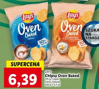 Lidl Chipsy kurki w delikatnym sosie lay's oven baked (prosto z pieca) oferta