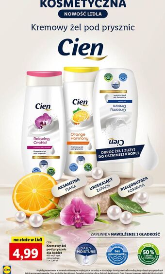 Lidl Kremowy żel pod prysznic relaxing cien oferta