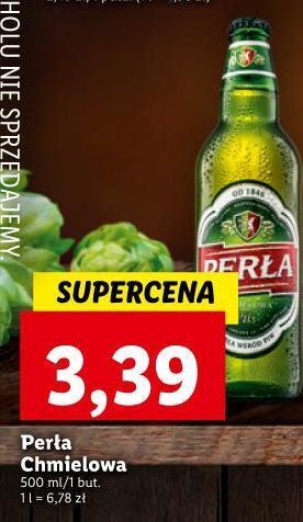 Lidl Piwo perła chmielowa oferta