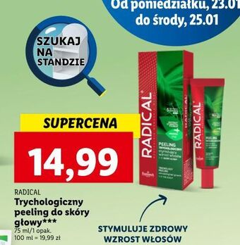Lidl Peeling trychologiczny radical oferta