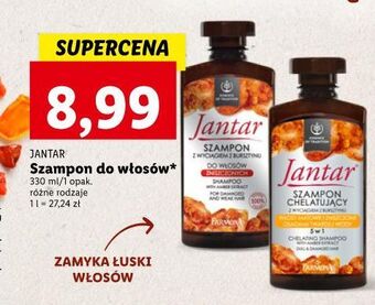 Lidl Szampon do włosów chelatujący farmona jantar oferta