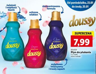Lidl Płyn do płukania sense of temptation doussy oferta