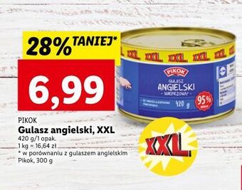 Lidl Gulasz angielski pikok oferta